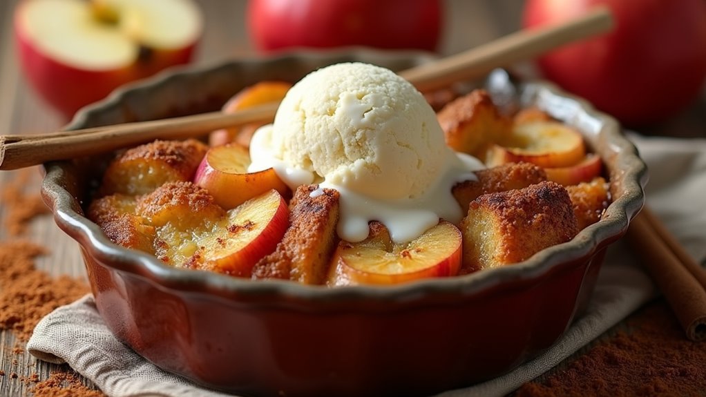 apple cinnamon bread pudding