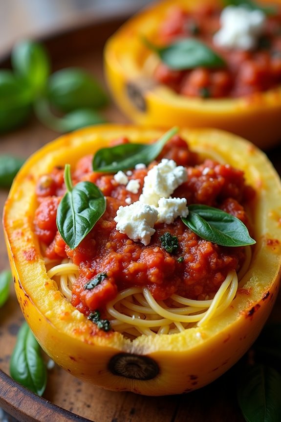 baked spaghetti squash delight
