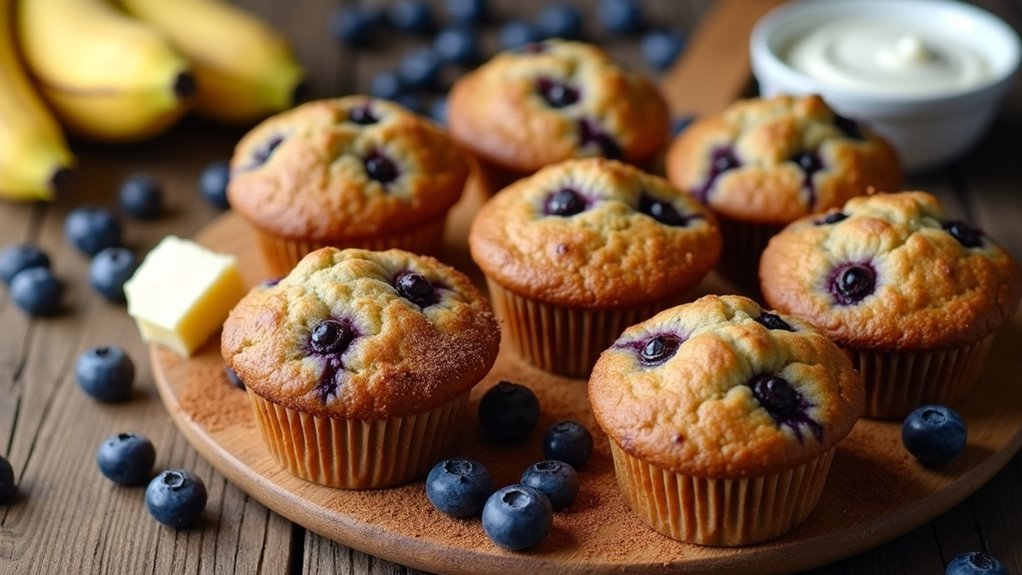 blueberry banana muffin recipe