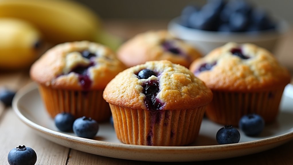 blueberry banana muffin recipe