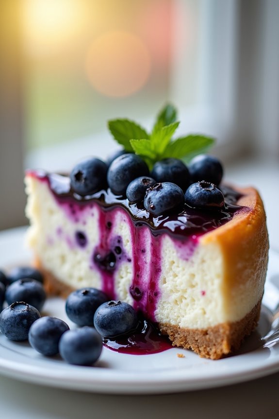 blueberry dream cheesecake recipe