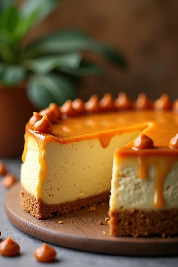 butterscotch cheesecake baking instructions