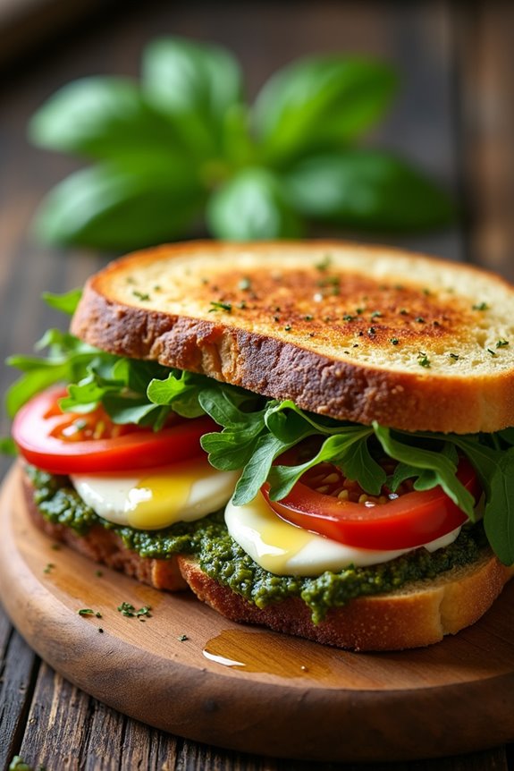 chicken pesto sandwich recipe