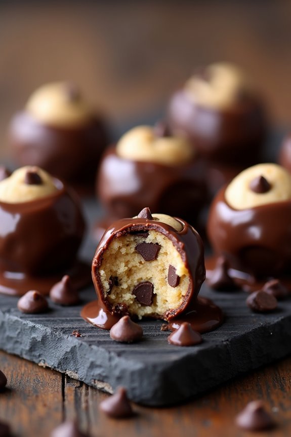 chocolate chip cookie bites