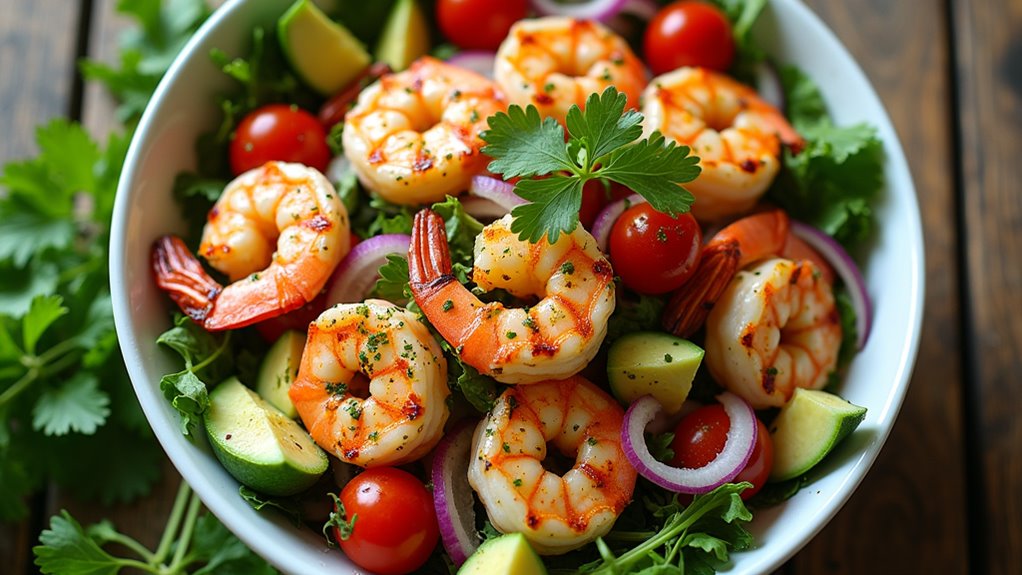 citrusy shrimp salad delight