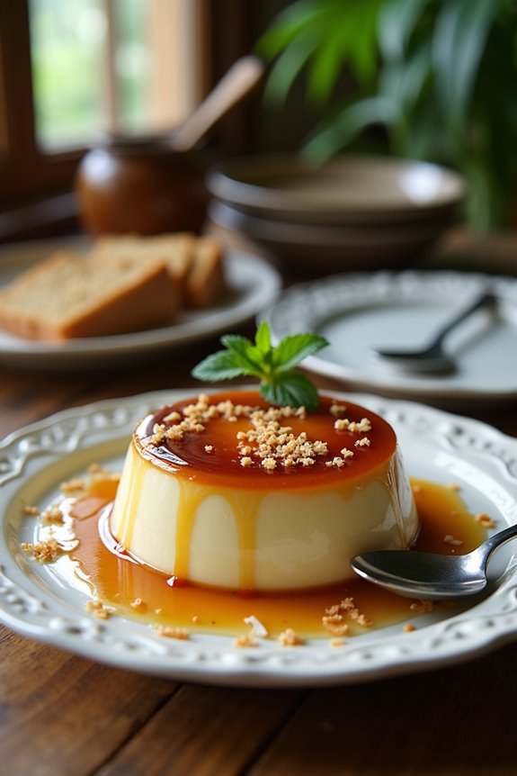 coconut caramel flan recipe