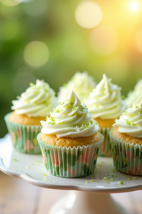 coconut lime cupcake bliss