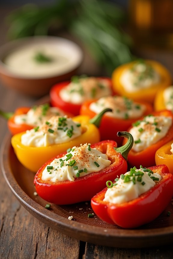 cream cheese stuffed peppers