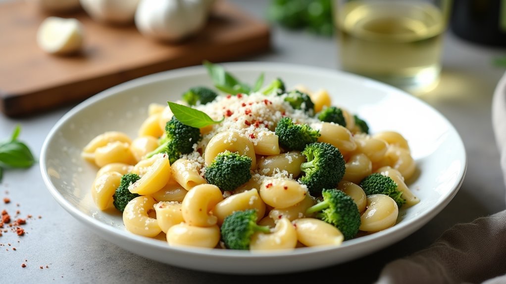 creamy broccoli pasta delight