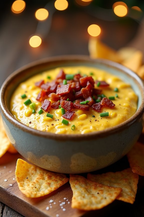 creamy spicy corn dip