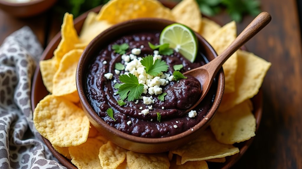delicious black bean dip