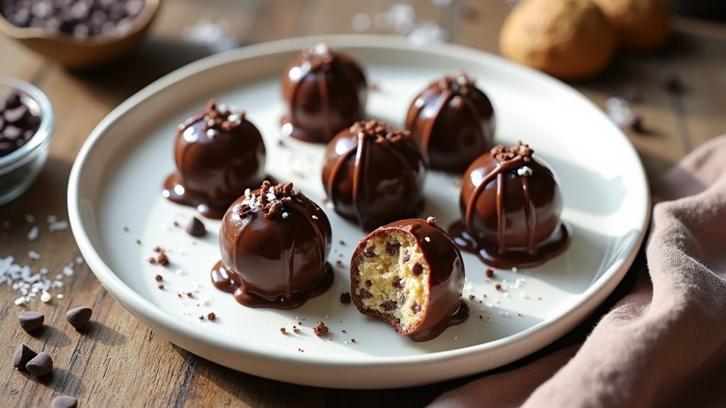 delicious chocolate cookie truffles