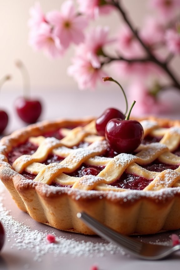 delightful homemade cherry pie