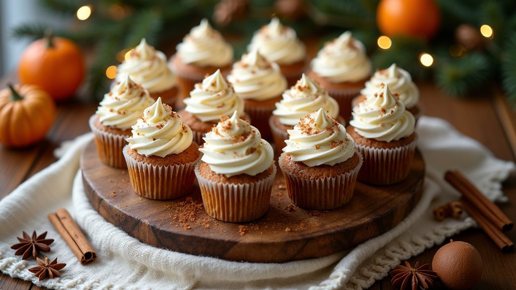 gingerbread cupcakes for enjoyment