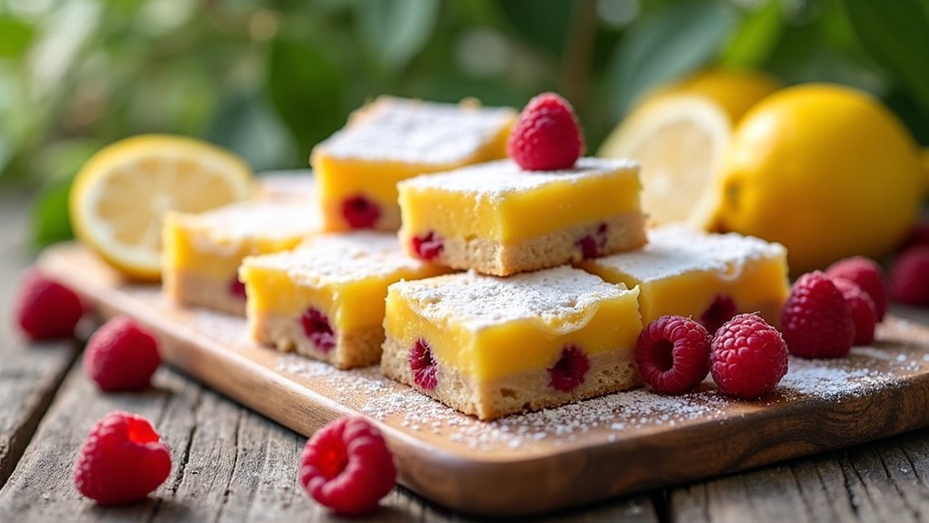 lemon raspberry dessert delight
