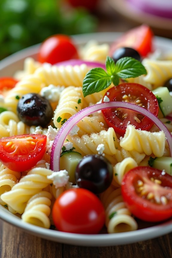 mediterranean pasta salad recipe
