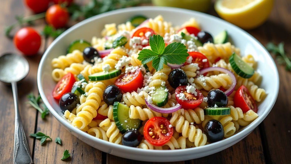 mediterranean pasta salad recipe