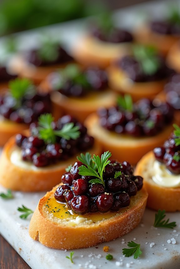 mediterranean tapenade with crostini
