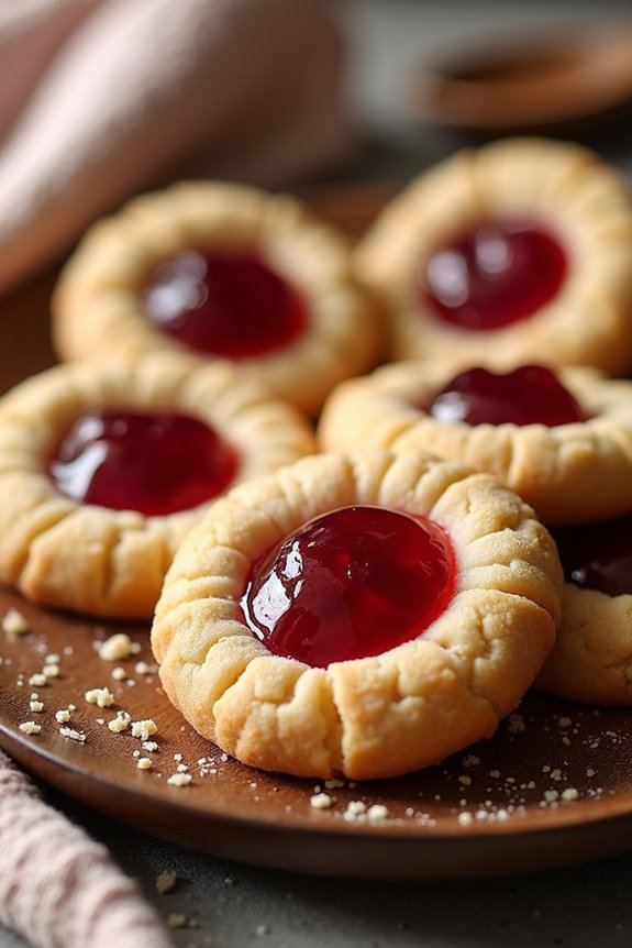 peanut butter jelly cookies