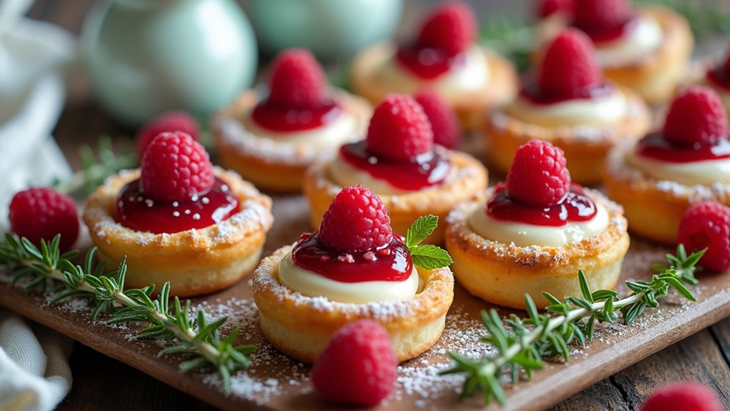 raspberry cream cheese treats