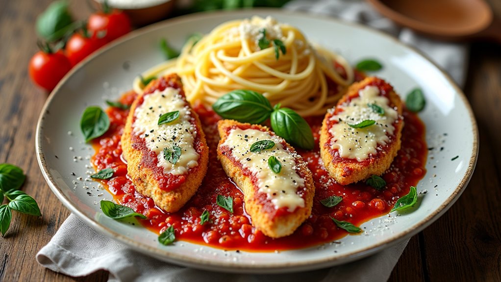 savory chicken parmesan delight