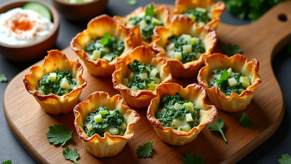 spinach and ricotta appetizer