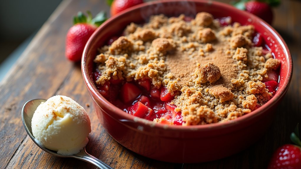 strawberry rhubarb dessert delight