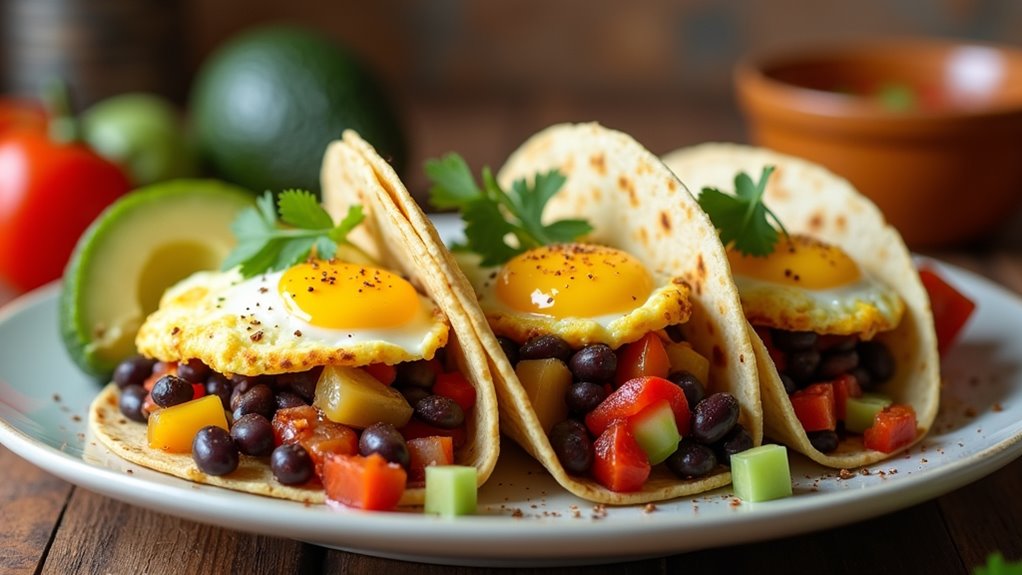 veggie packed breakfast tacos recipe