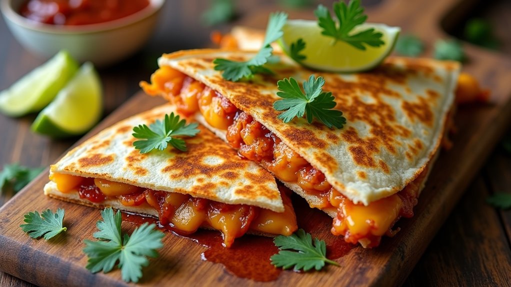 bbq chicken quesadilla delight