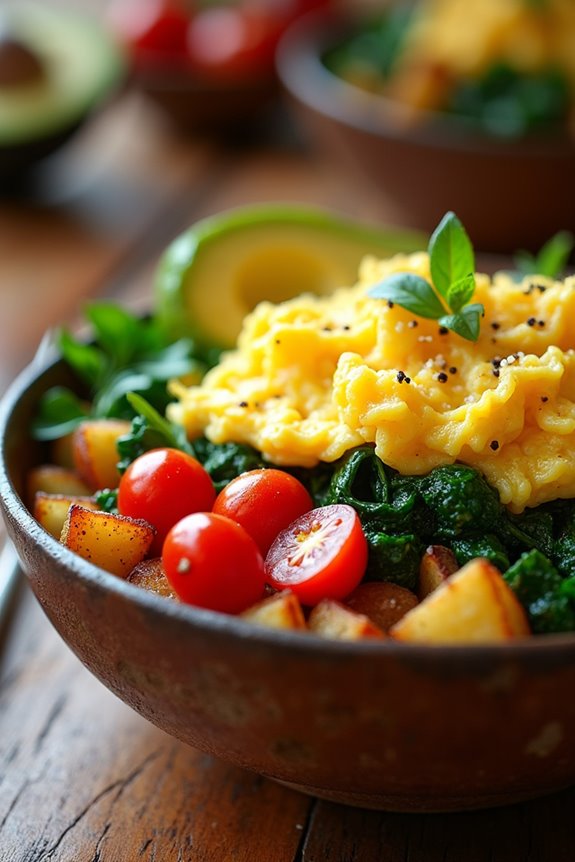 breakfast scramble bowl recipe