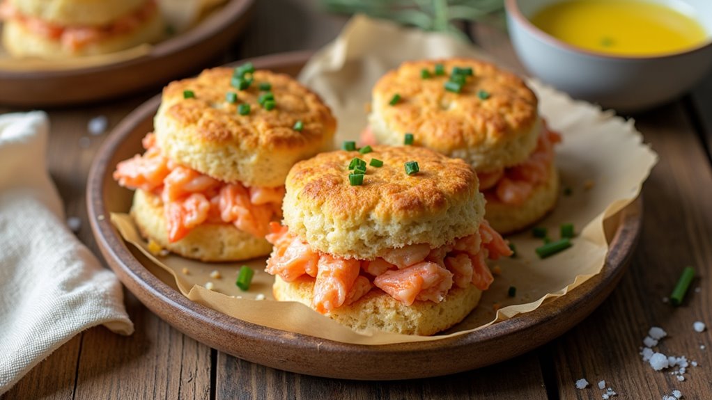 cheddar cheese lobster biscuits