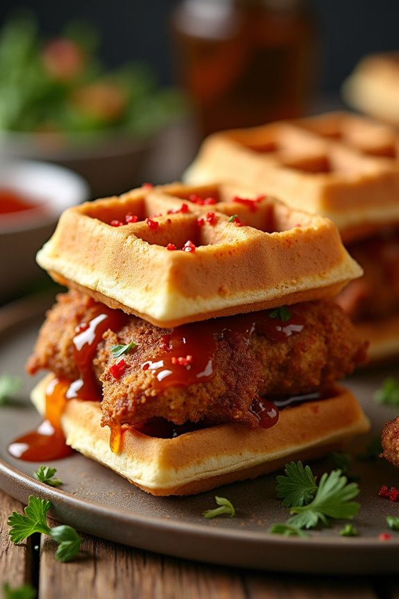 chicken waffle slider recipe