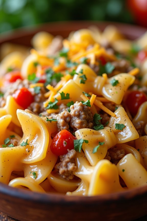 comfort food creamy pasta