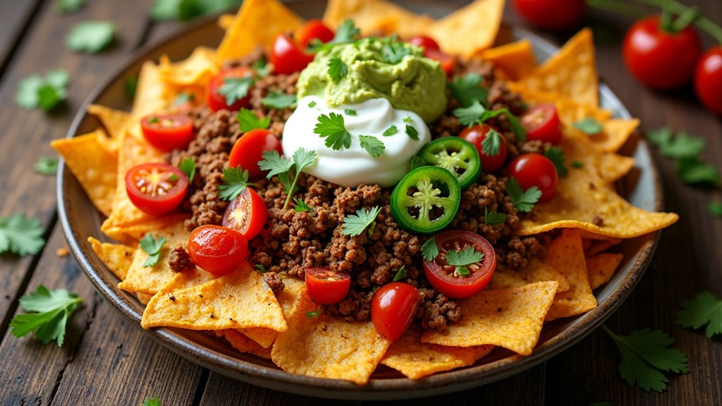 crispy cheese low carb nachos