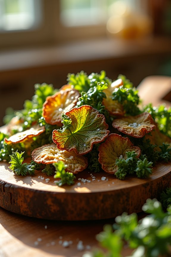 crispy kale chips recipe