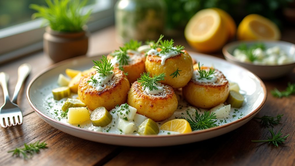 crispy potato salad recipe