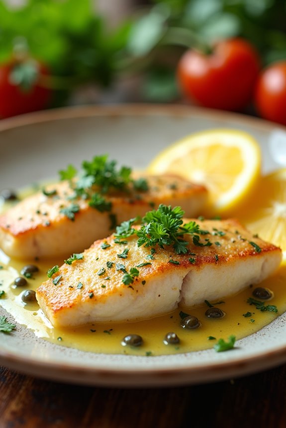 delicious cod piccata recipe