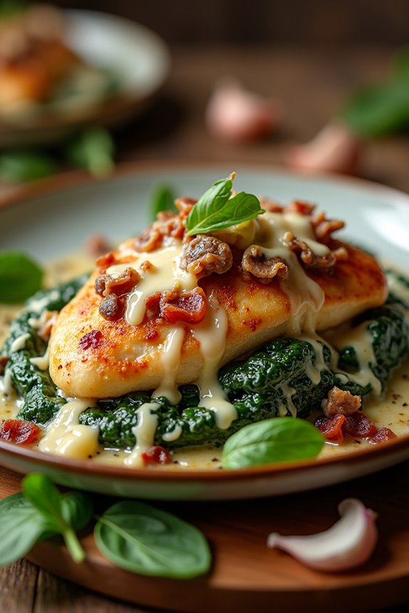 delicious creamy chicken dish