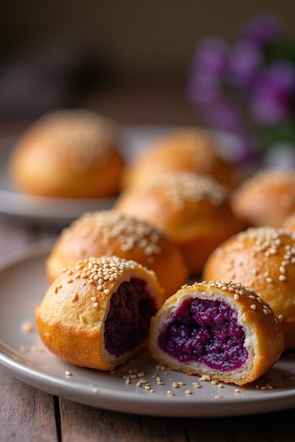 delicious ube buchi recipe