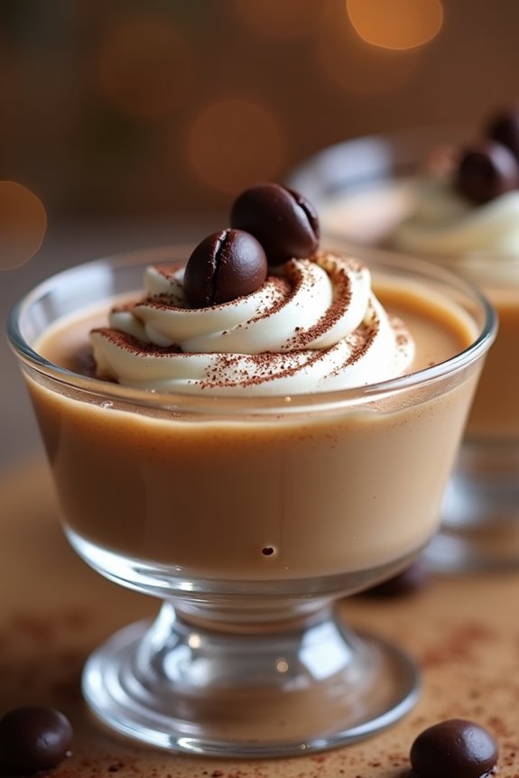 delightful coffee mousse recipe