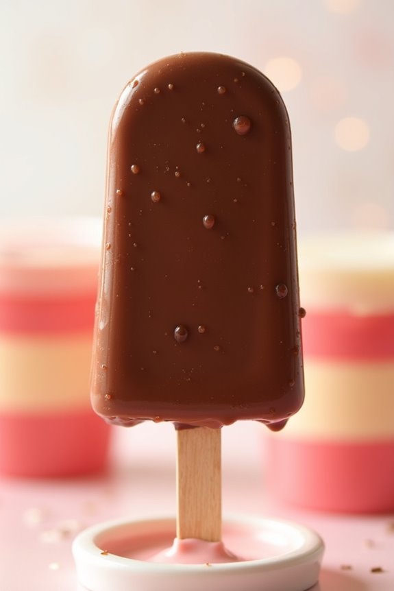 delightful creamy pudding pops