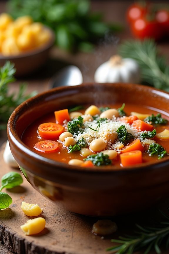 minestrone soup cooking adventure