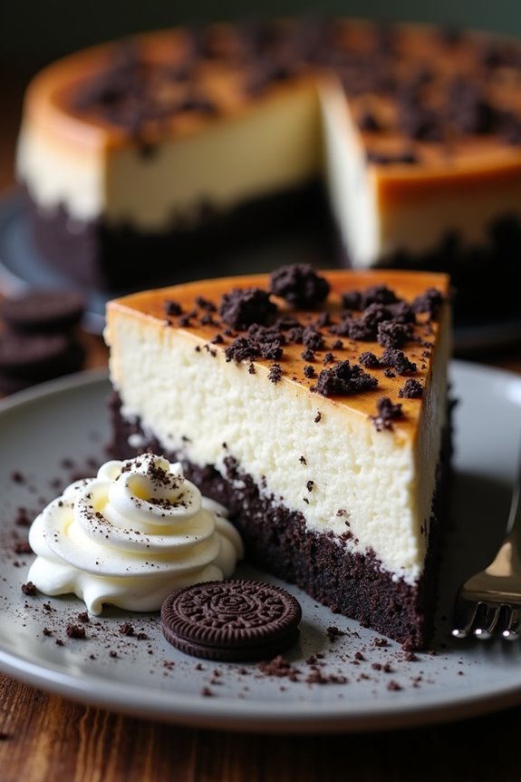 oreo cheesecake baking instructions
