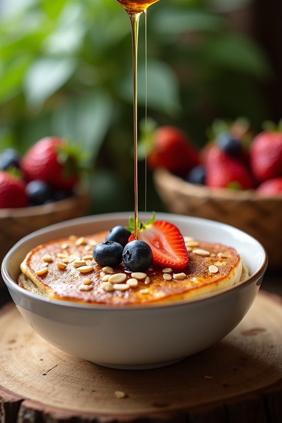 protein pancake bowl recipe