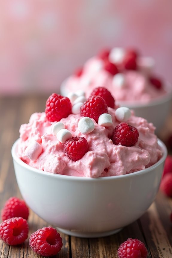 raspberry jello fluff recipe