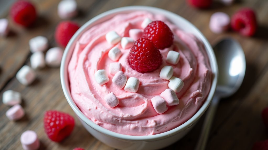 raspberry jello fluff recipe