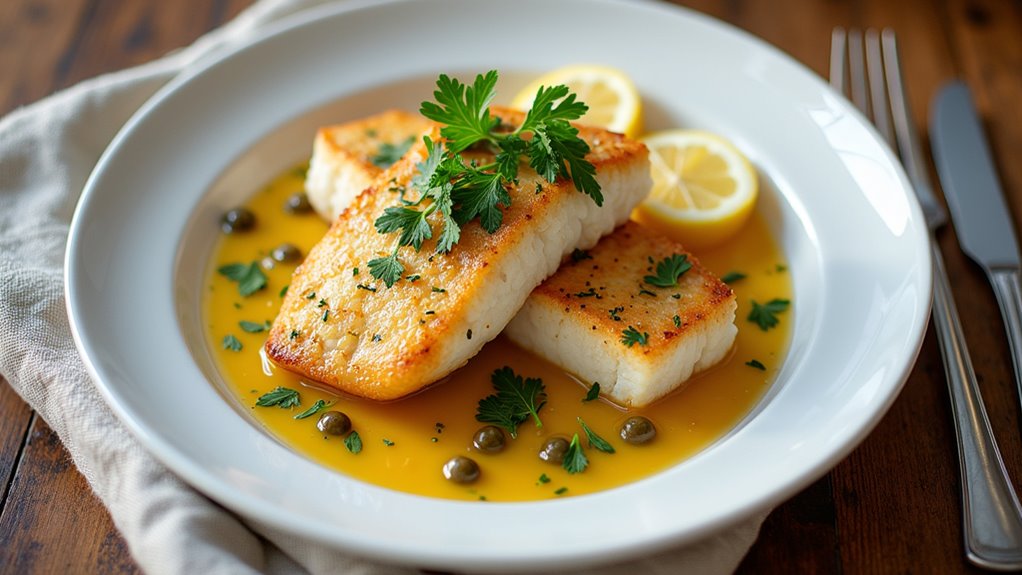 savor cod piccata recipe