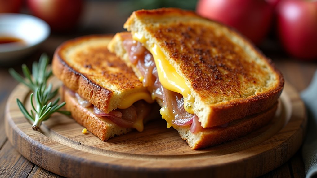savory grilled cheese delight