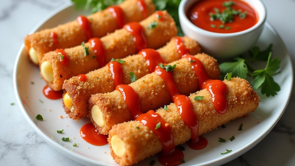 spicy mozzarella sticks recipe