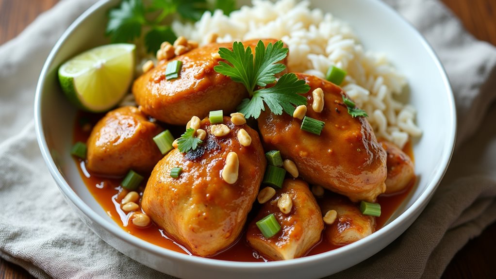 thai peanut chicken delight